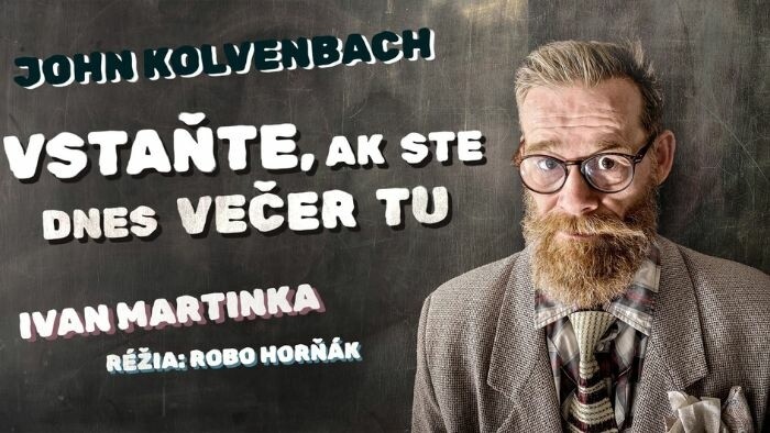 Premiéra v Divadle Ticho a spol. Vstaňte, ak ste dnes večer tu