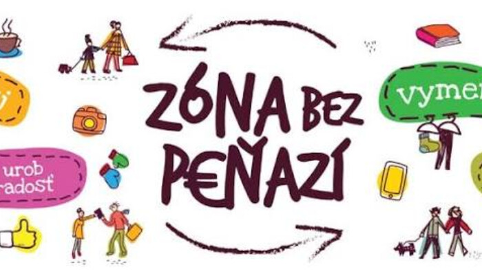 Dobročinná akcia Zóna bez peňazí v KC Cooltajner v Považskej Bystrici