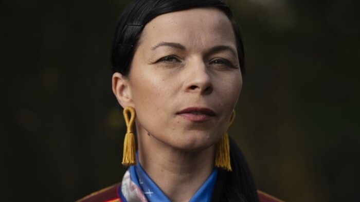 Spisovateľka Elin Anna Labba v Ráne na eFeMku