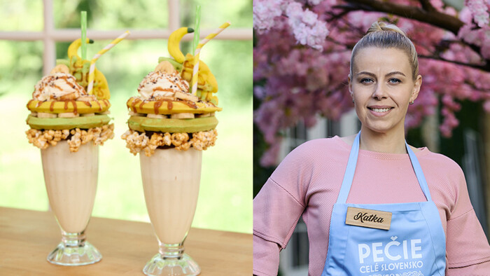 Banoffee freakshake podľa Katky: Recept z Pečie celé Slovensko
