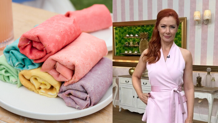 RECEPT: Lahodné palacinky plnené tvarohovo-šľahačkovým krémom a čerstvými jahodami