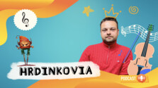 Hrdinkovia s husľovým virtuózom Daliborom Karvayom