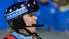 Zostáva nezdolaná: Mikaela Shiffrinová ovládla slalom v Courcheveli a odnáša si štvrté víťazstvo v rade