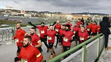 Mnohí Slováci využili posledný deň roku 2025 na beh: V Bratislave sa bežalo po mostoch, pod Zoborom do kopca
