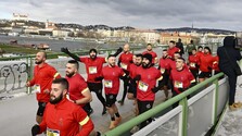 Mnohí Slováci využili posledný deň roku 2025 na beh: V Bratislave sa bežalo po mostoch, pod Zoborom do kopca