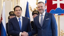 P. Pellegrini prijal M. Rubia v Prezidentskom paláci. Hovorili o obrane, energetike aj bezpečnosti
