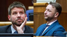 Pokles preferencií a napätie v stranách: Objavujú sa otázky, či PS a Hlas-SD nezmenia svojich predsedov