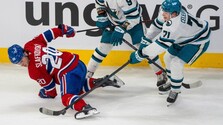 NHL: Slafkovský si pripísal na konto asistenciu, Canadiens však prehrali na domácom ľade so Sharks