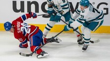 NHL: Slafkovský si pripísal na konto asistenciu, Canadiens však prehrali na domácom ľade so Sharks