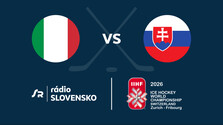Počúvajte priamy prenos: Slovenskí hokejisti čelia v druhom zápase na MS Taliansku