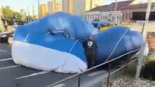 VIDEO: V Košiciach sa zrazili teplovzdušné balóny, jeden musel núdzovo pristáť