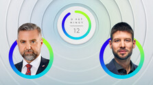 Sledujte NAŽIVO: Hosťami relácie O 5 minút 12 sú Tibor Gašpar a Michal Šimečka