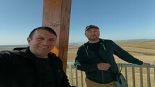 Nová rozhľadňa na vrchu Tuba nad obcou Rimavské Janovce