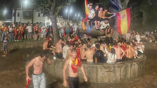 Oslavy triumfu na futbalových MS si v Španielsku vyžiadali obeť, chlapec (†13) zahynul po zrútení fontány