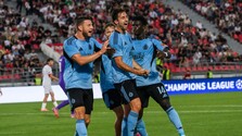 Súťažná premiéra Toureho na lavičke Slovana vyšla, belasí si z Tbilisi odvážajú do odvety dvojgólový náskok