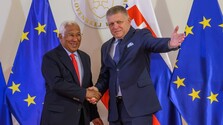 Robert Fico po stretnutí s Antóniom Costom predstavil priority Slovenska v novom rozpočte EÚ