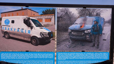 Štáb STVR nakrúcal na Donbase, kde drony útočia aj na humanitárne misie. OSN hlási nárast civilných obetí