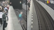 VIDEO: Prvý školský deň sa takmer skončil tragicky. Sedemročný chlapec spadol do koľajiska pražského metra