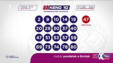 Informácia pre tipujúcich: Keno 10, Keno Joker, Loto, Joker, Loto 5 z 35 (30. 09. 2026)