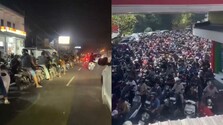 VIDEO: Obľúbený ostrov dovolenkárov zažíva dopravný kolaps. Pre nedostatok paliva na pumpách sa tvoria kilometrové kolóny