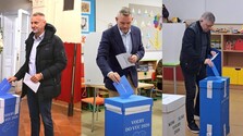 Pellegrini, Raši a Fico majú podobné volebné posolstvá. Volili aj traja najvyšší ústavní činitelia