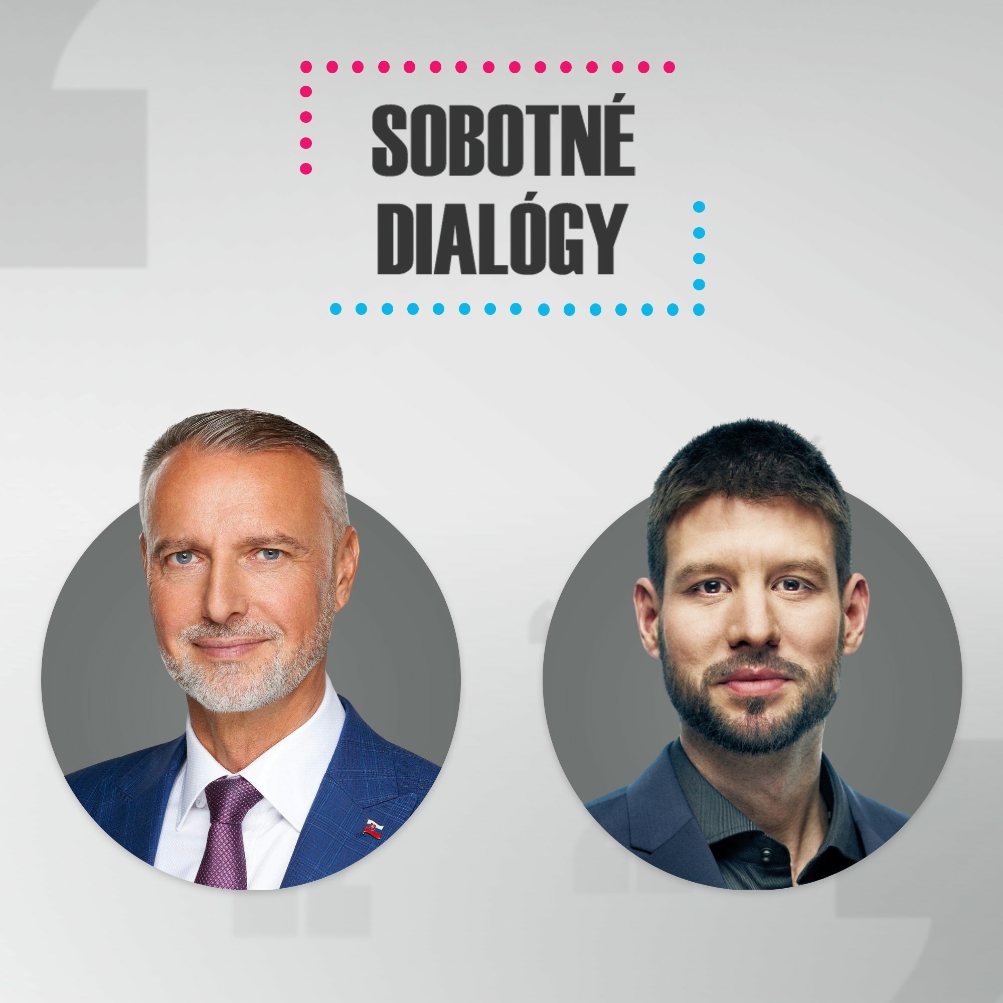 Richard Raši (predseda NR SR; podpredseda strany HLAS-SD) a Michal Šimečka (predseda strany PS; poslanec NR SR) (10.1.2026 12:10)