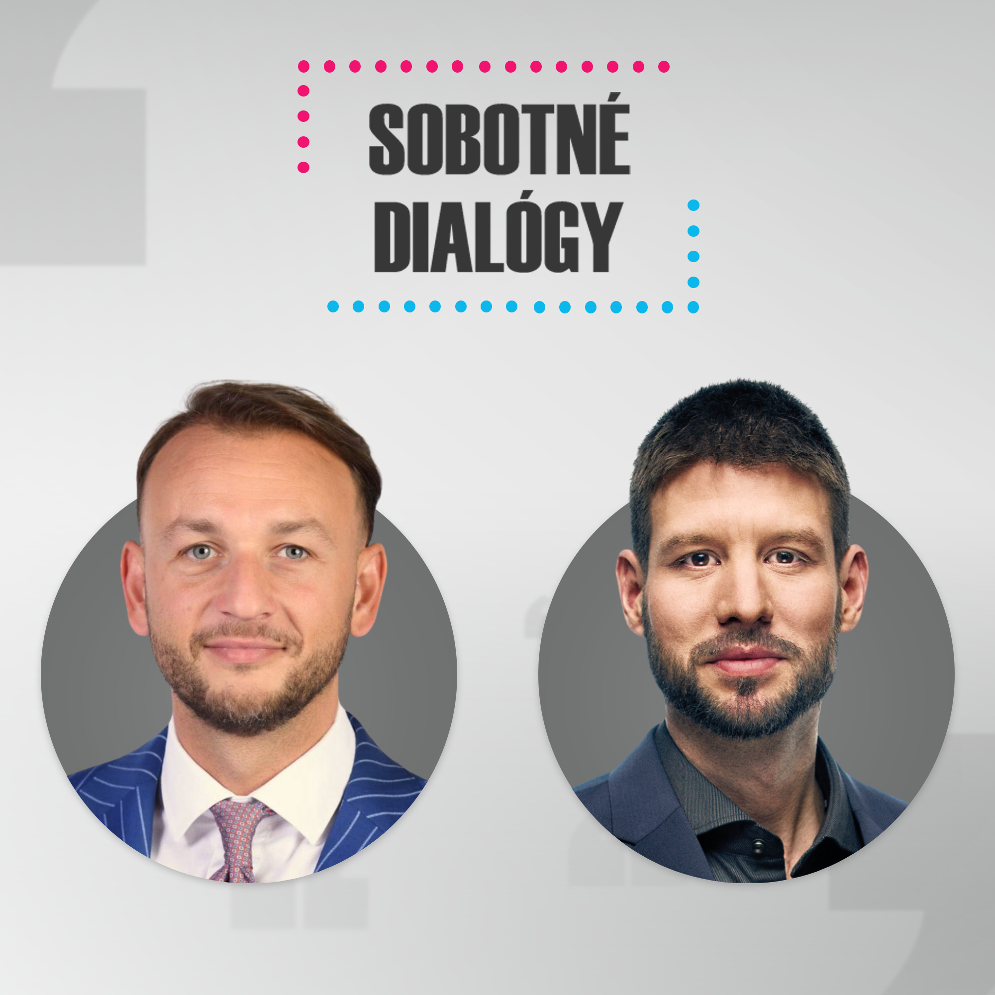 Matúš Šutaj Eštok (predseda strany Hlas-SD; minister vnútra) a Michal Šimečka (predseda strany PS; poslanec NR SR) (9.5.2026 12:10)