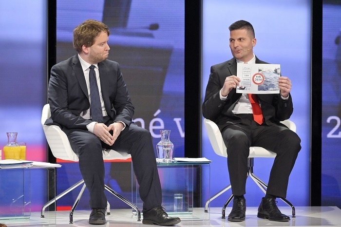 Voľby 2020, štúdio