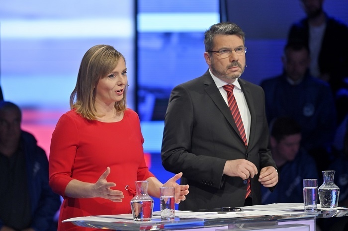 Voľby 2020, štúdio