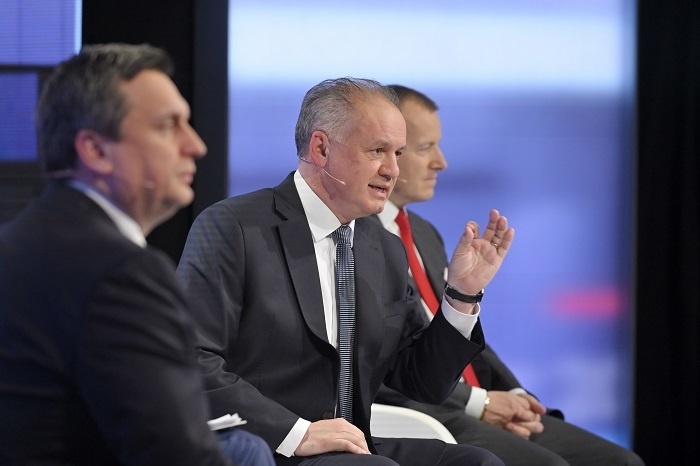 Voľby 2020, štúdio