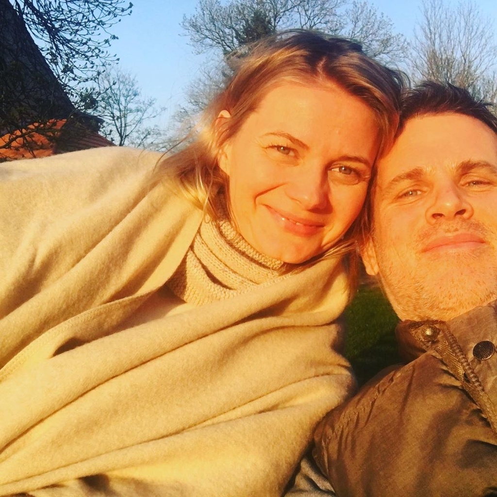 Steffen Groth, nemecký herec s manželkou Anou