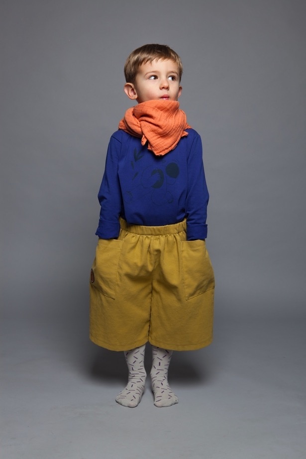 CO5 Mušelínová šatka, tričko a nohavice - ilustrácia Barbora Idesová - fotila Katarína Bell - styling Cina Marcinková.j