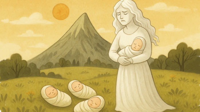 Povesť o hore Plačlivô