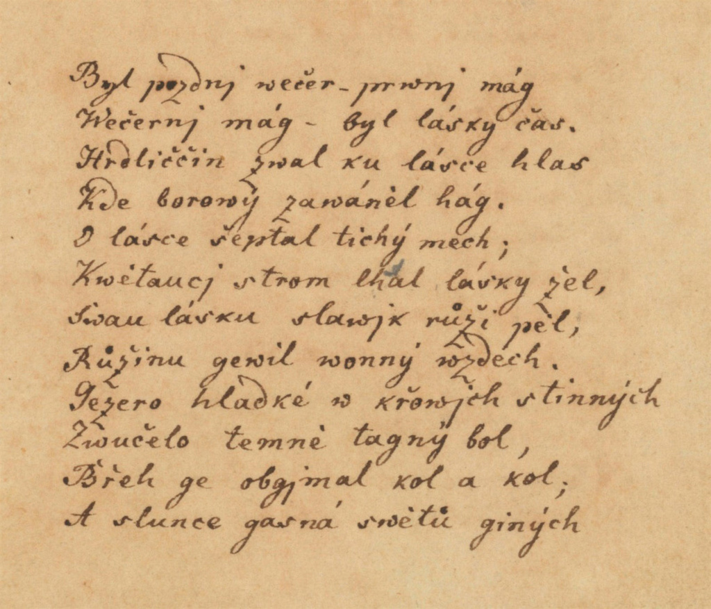 Rukopis K.H. Máchy - Máj_1920.jpg