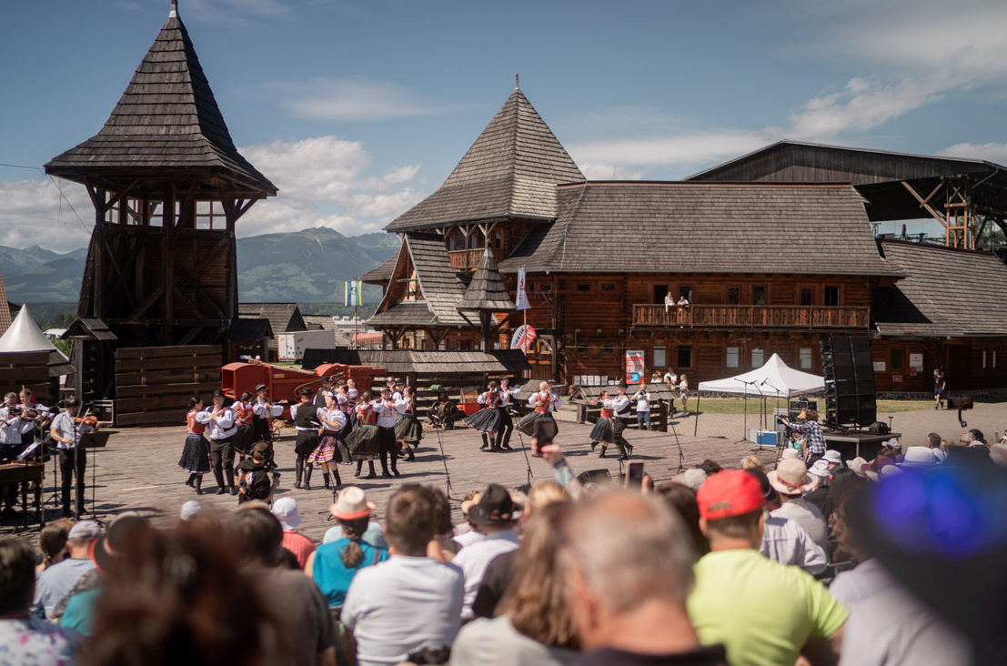 Folklórny festival Východná