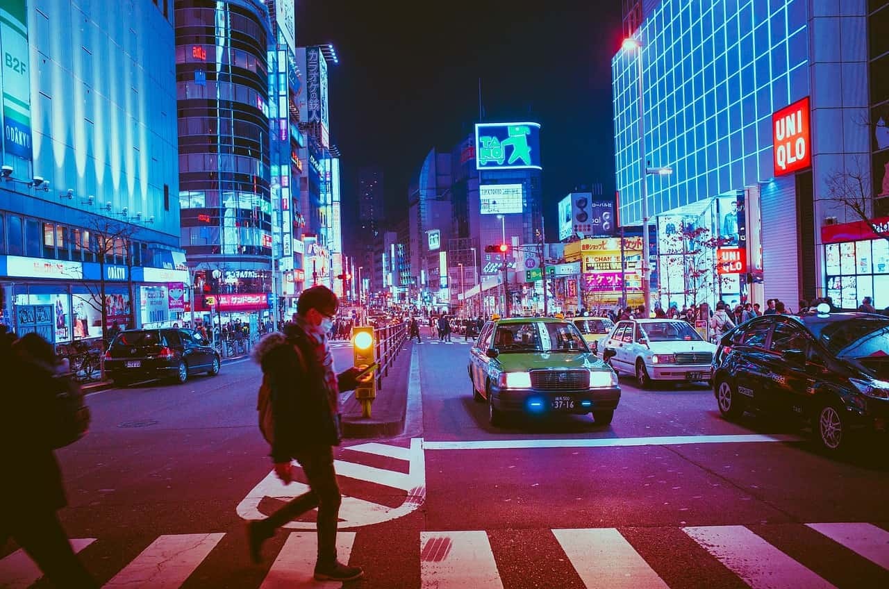 na Osaka tretie najväčšie mesto Japonska ulica pixabay