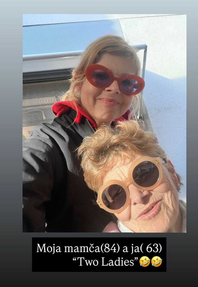 Soňa Mullerová s mamou Evou