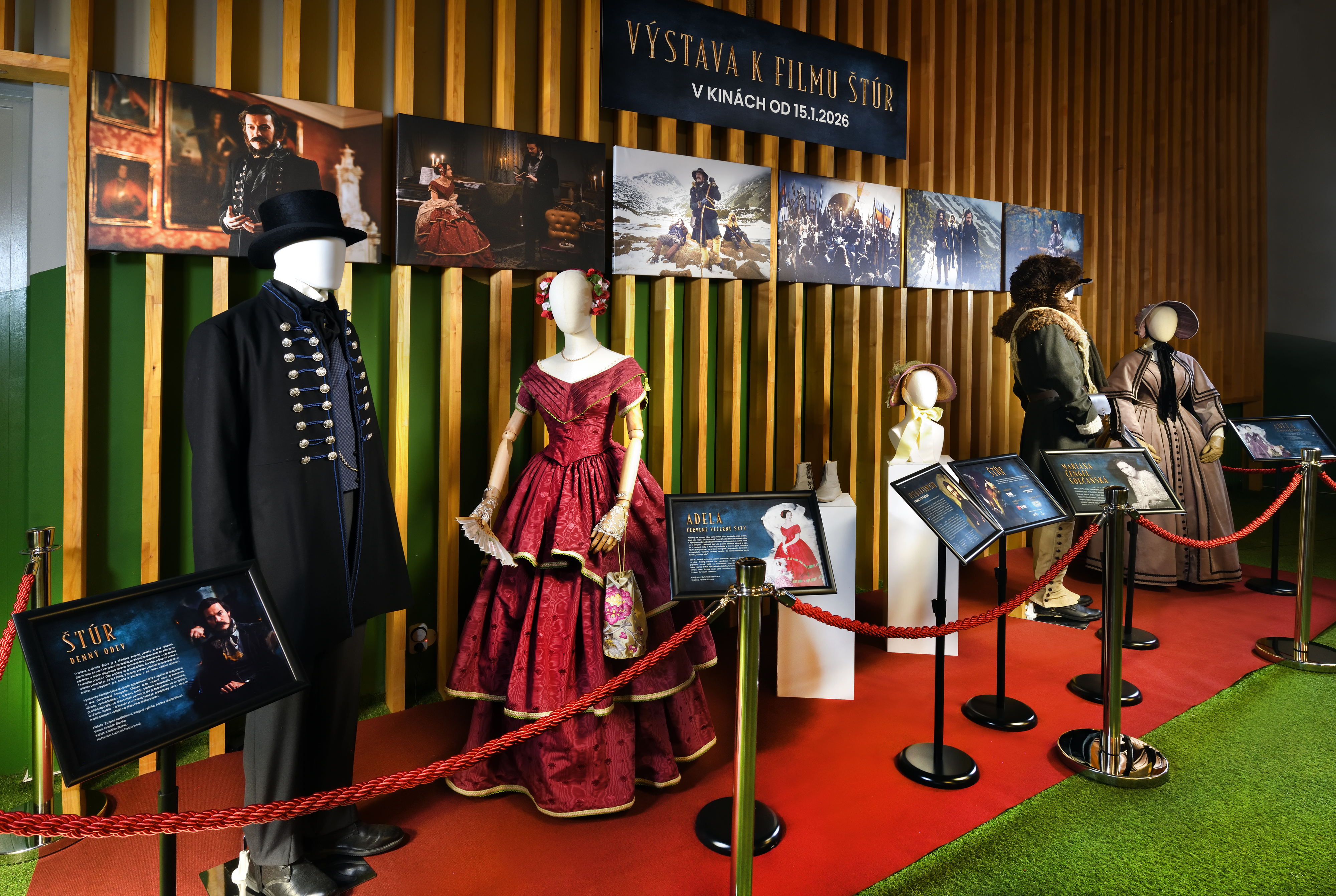 Film Štúr, výstava na Hrebienku