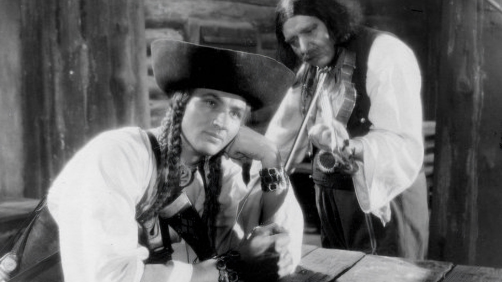 na Palo Bielik ako Janosik vo filme Martina Frica 1935