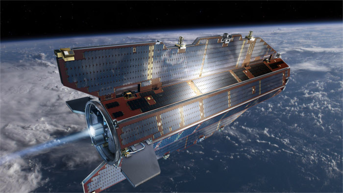 satelit GOCE planéta Zem_TASR.jpg