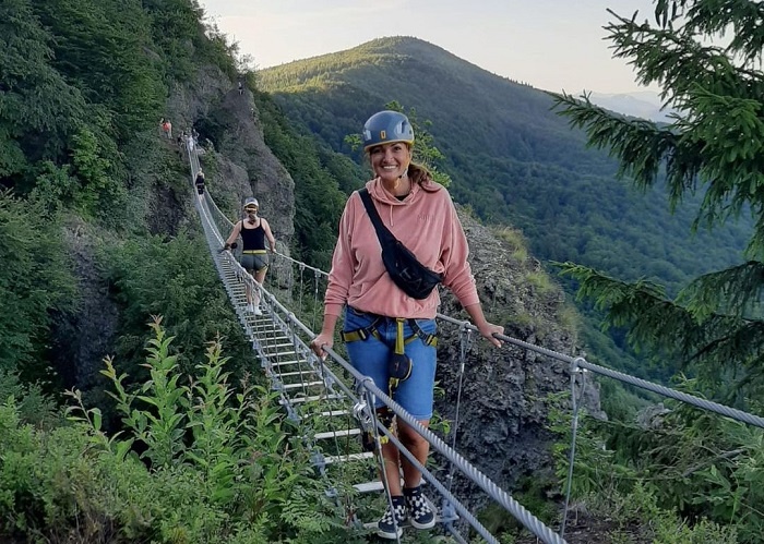 Karin Majtánová na ferrate.jpg