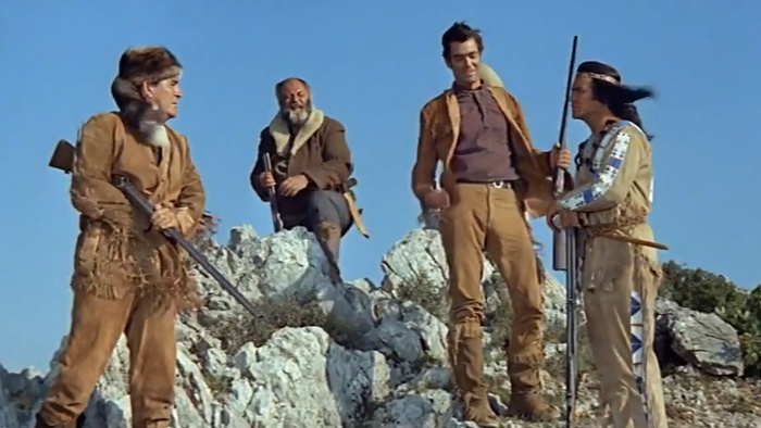 Winnetou a Nšo-či opäť v nebezpečenstve. Na pomoc im prichádza Old Firehand