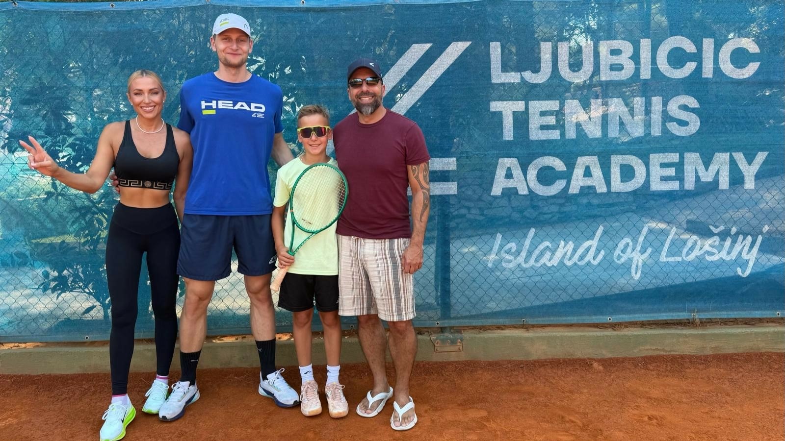 Simona Simanová má doma mladého tenistu. Leto s Lucasom strávili netradične