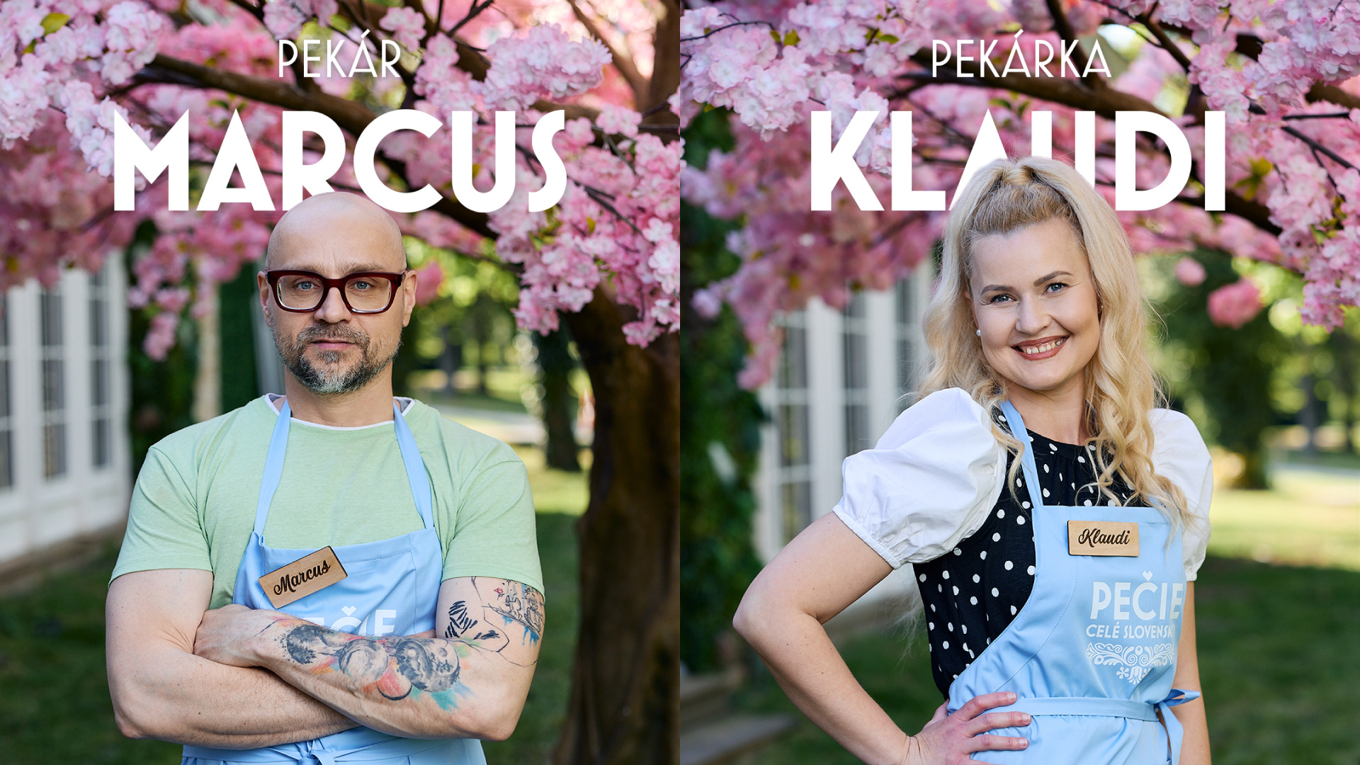 Súťažiaci Marcus a Klaudi. On je priateľ bývalej finalistky, ona je mamou troch dcér