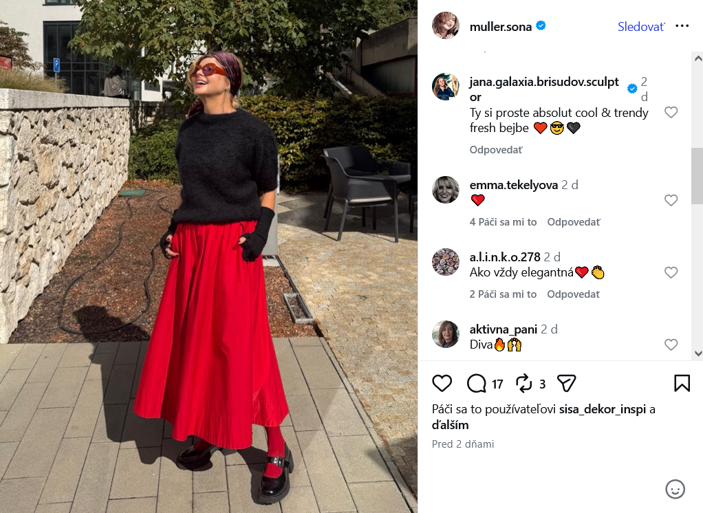 Mullerova Sona outfit