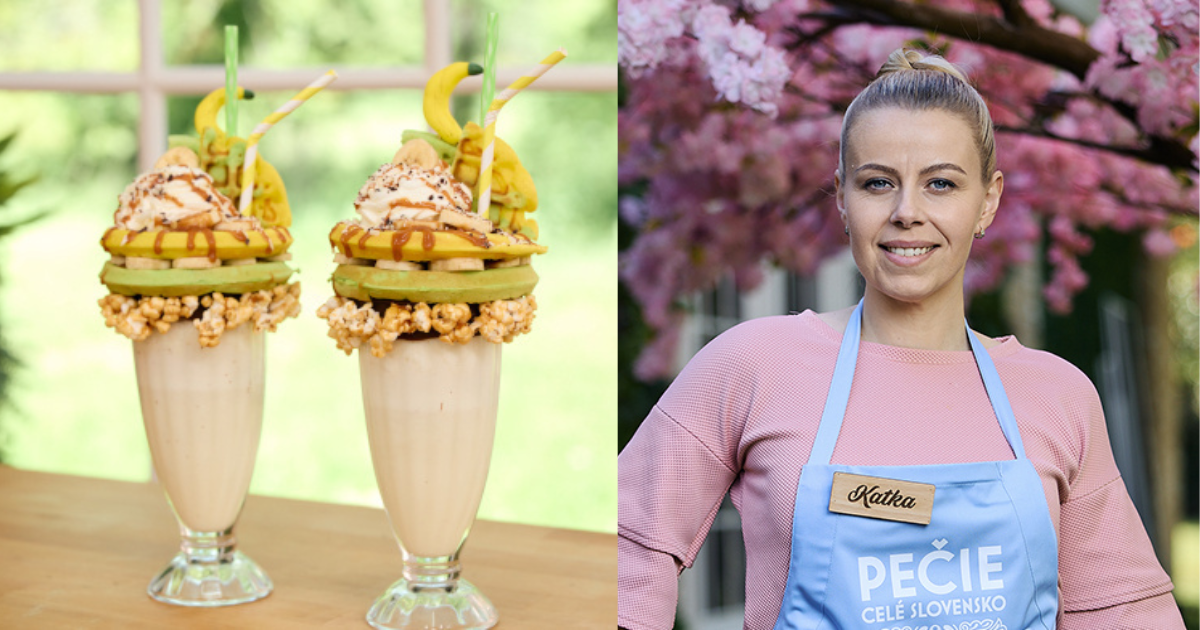 RECEPT: Banánový milkshake s domácou zmrzlinou podľa Pečie celé Slovensko